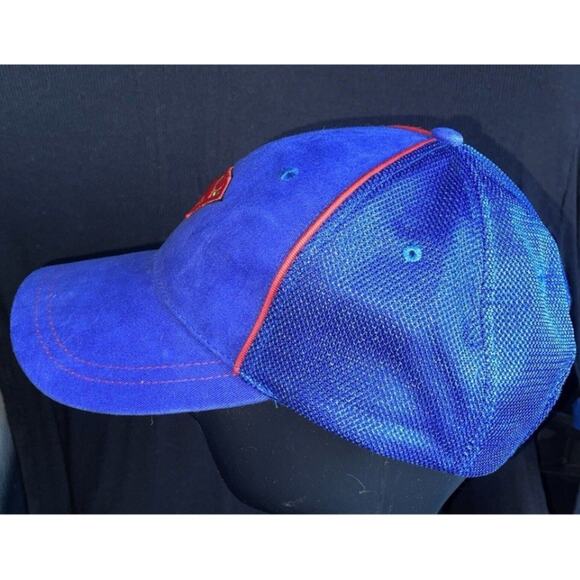 Superman Shield Logo Warner Bros DC Adjustable Strap Boy Youth Hat Cap - Picture 6 of 7